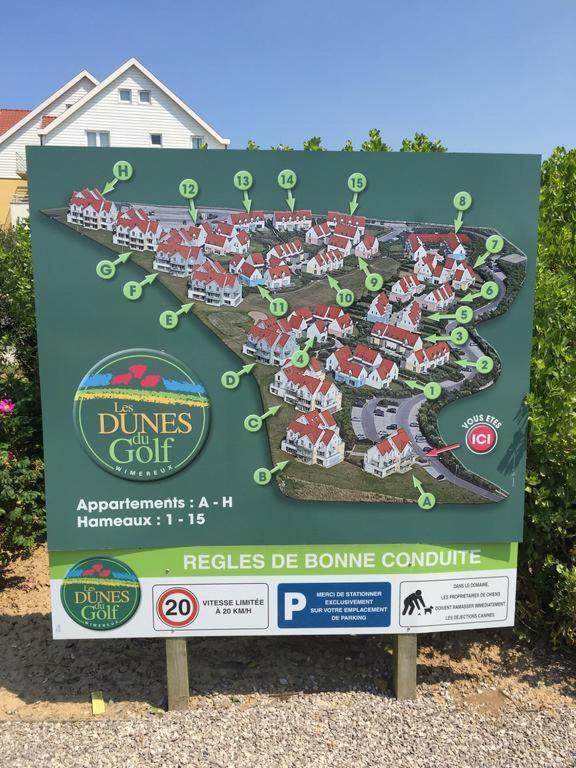 Vue Mer, Golfe Et Dunes- Residence Dunes Du Golfe ヴィムルー エクステリア 写真
